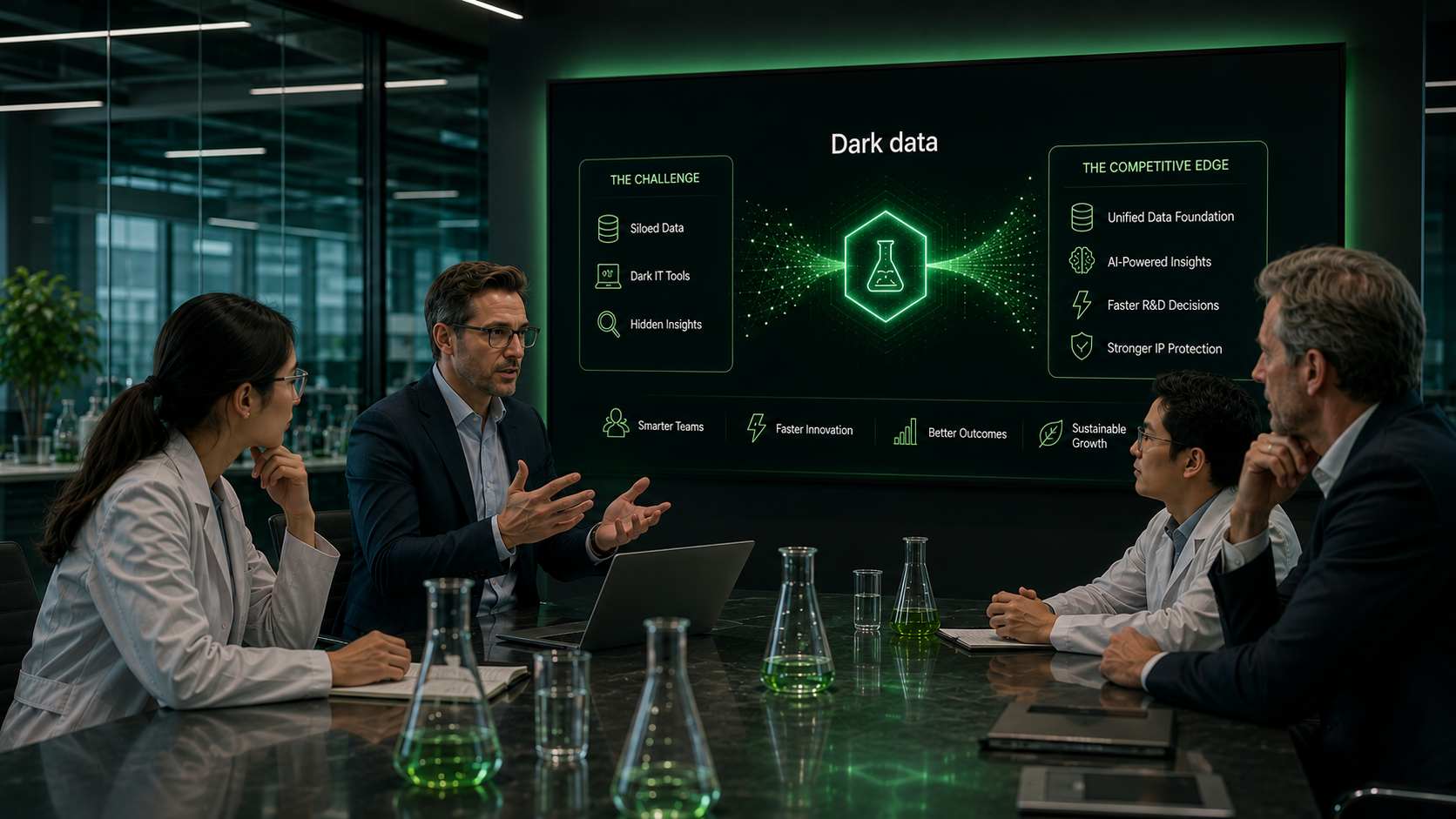 Unlocking Dark Data and Eliminating Dark IT in Chemical R&amp;D: The Hidden Competitive Edge
