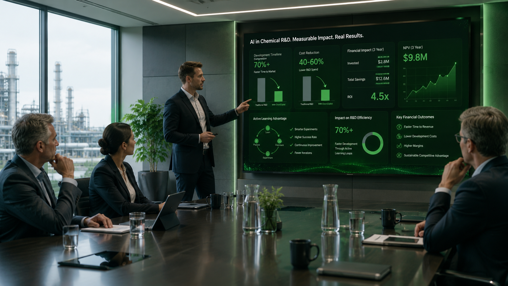 The ROI of AI in Chemical R&amp;D: A CFO and VP of R&amp;D Guide (With Numbers)