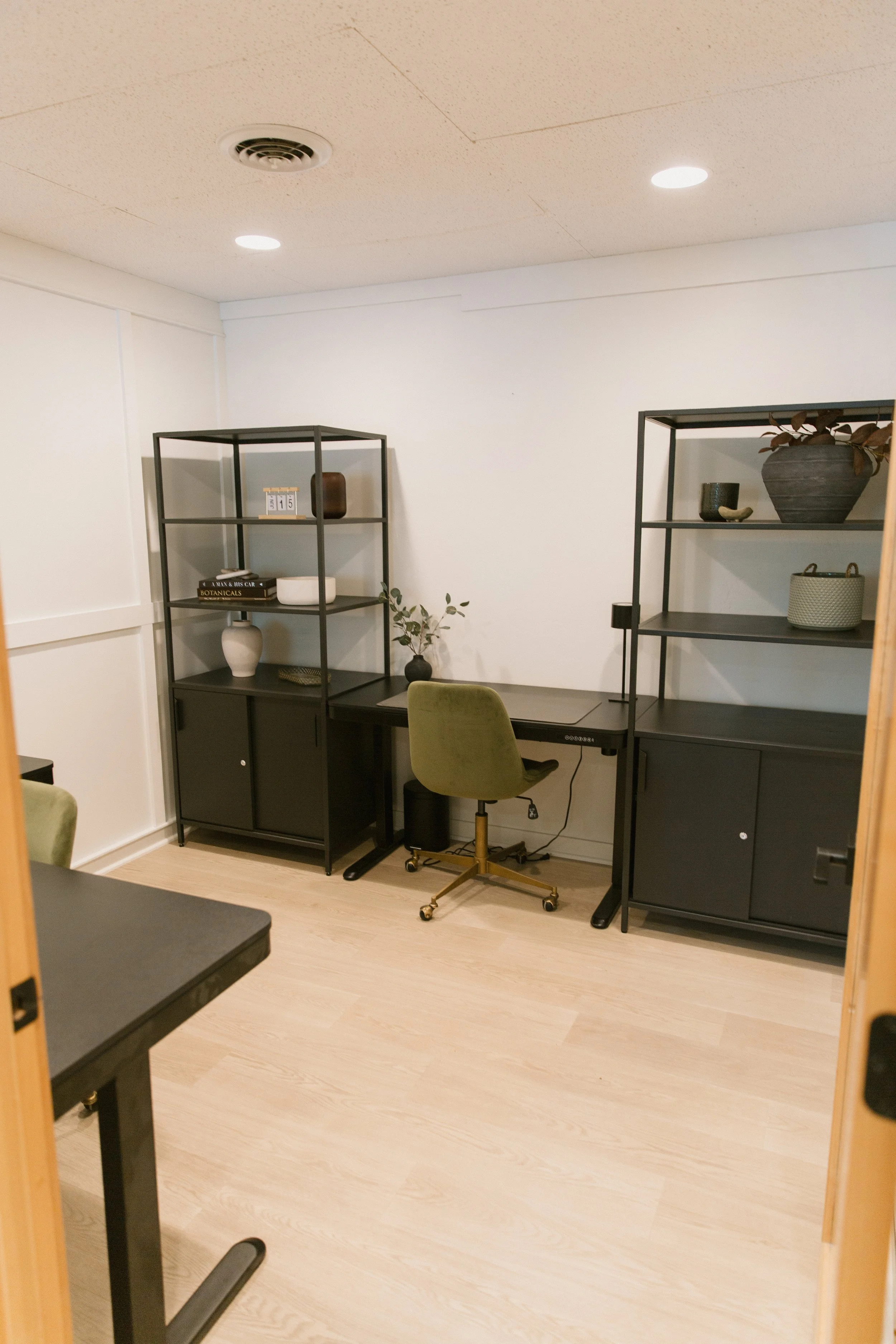 Available private office for rent at The Nook Bend in downtown Bend, Oregon