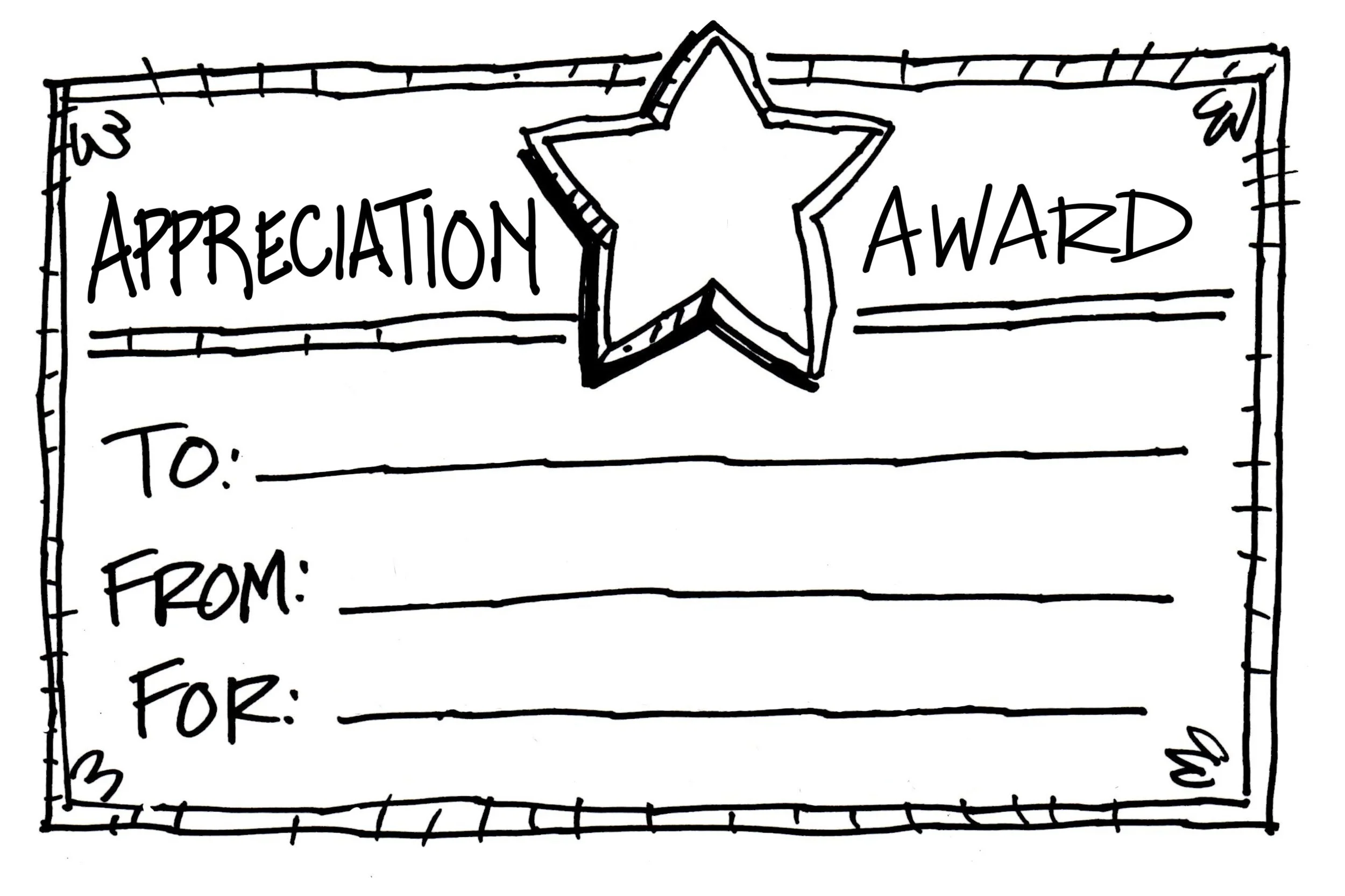 Appreciation Awards