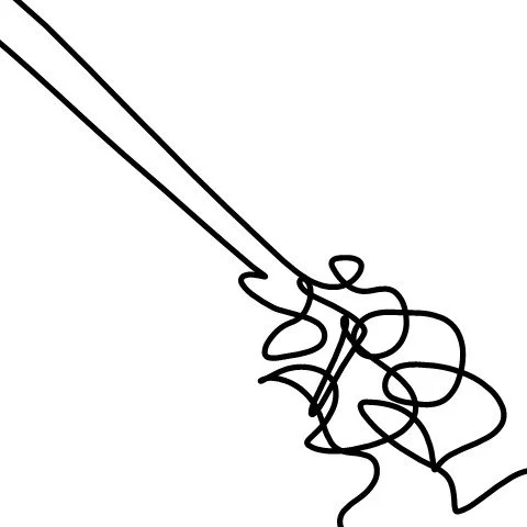 Skiing mishap