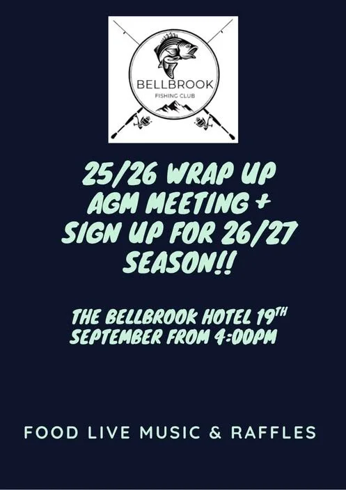 AGM & Sign up -Bellbrook Fishing Club 