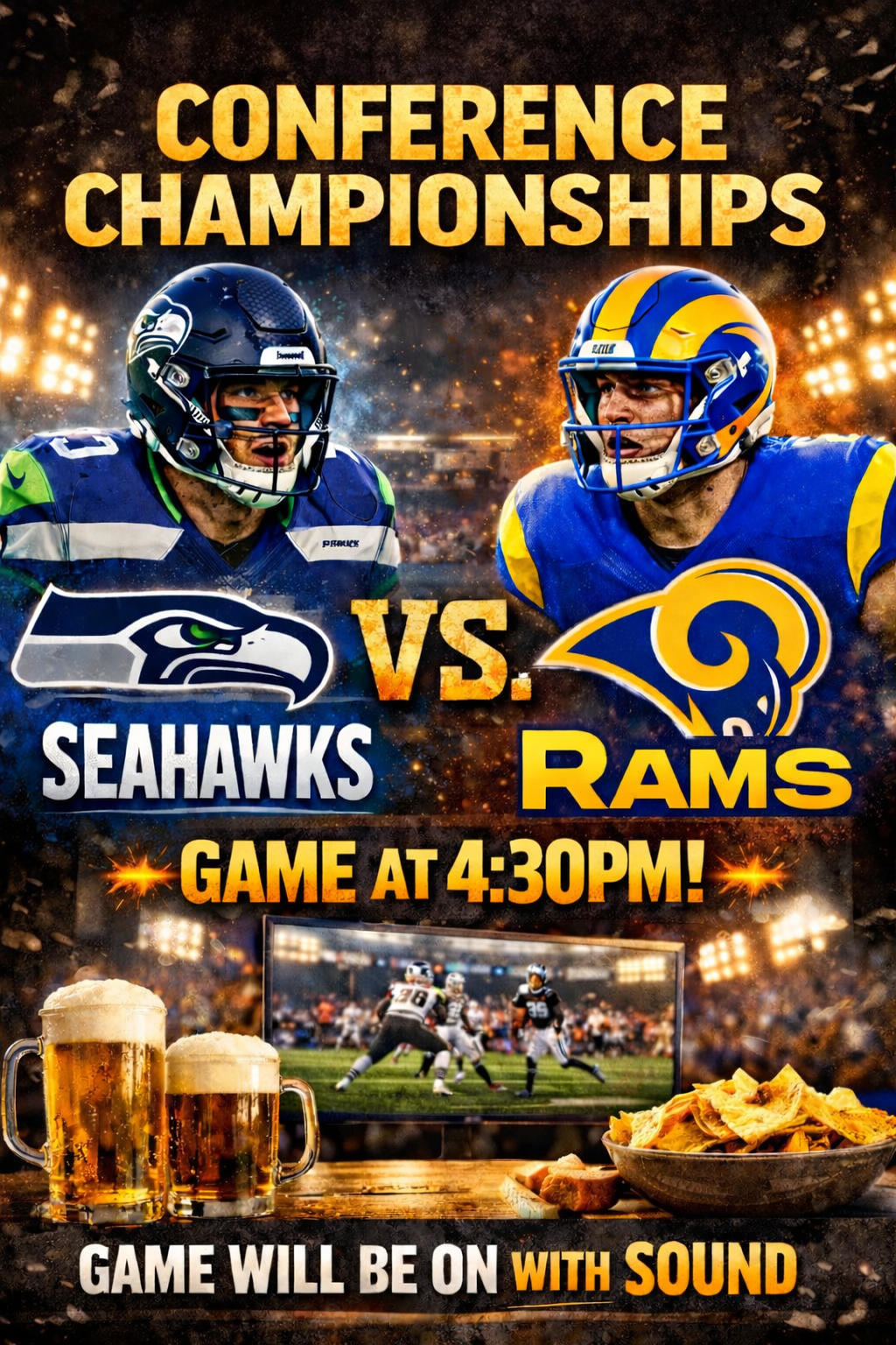 Seahawks V Rams 