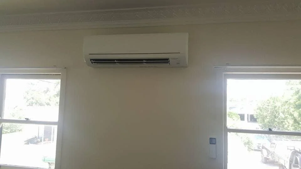 Split system AC install