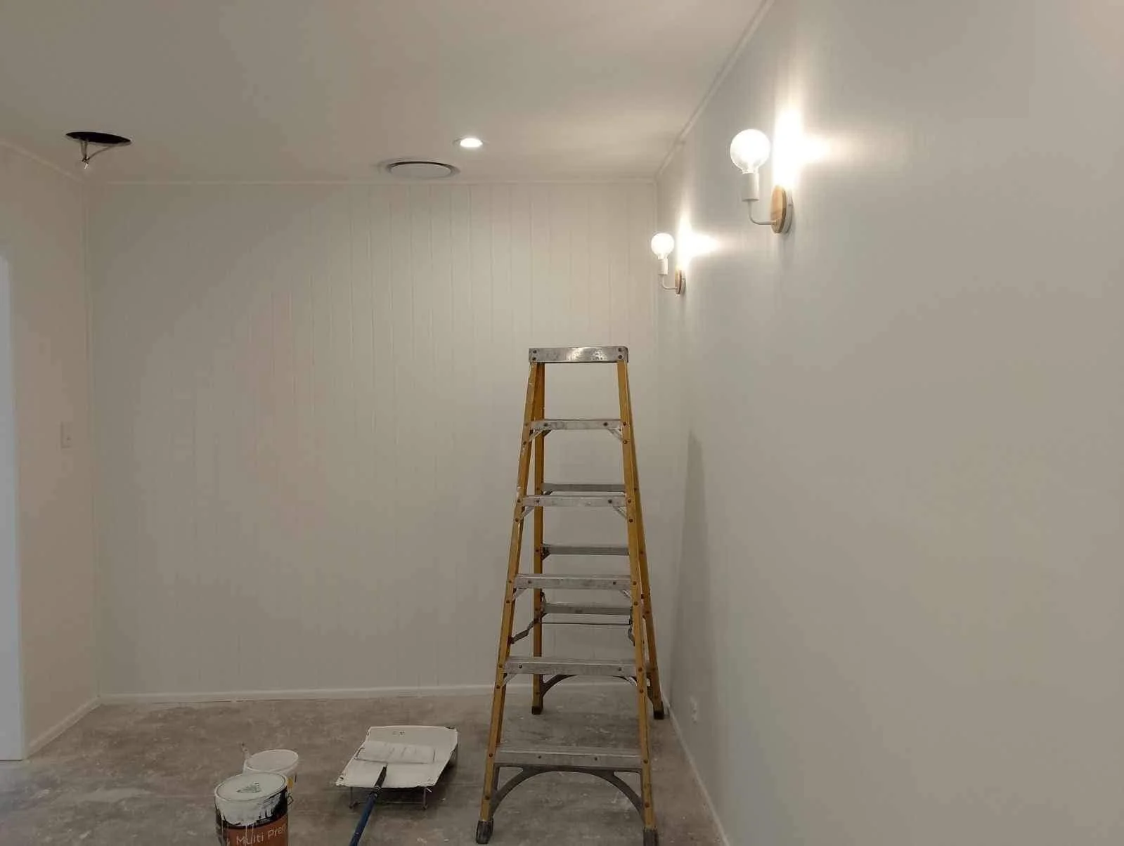 Electrical install lighting