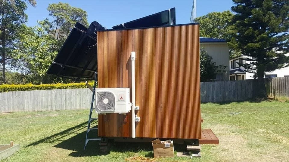 Tiny Home Air conditioner install