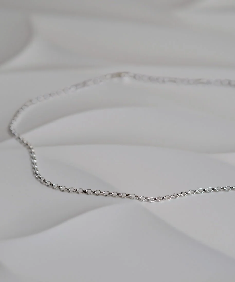 Sterling Silver Belcher Chain Necklace