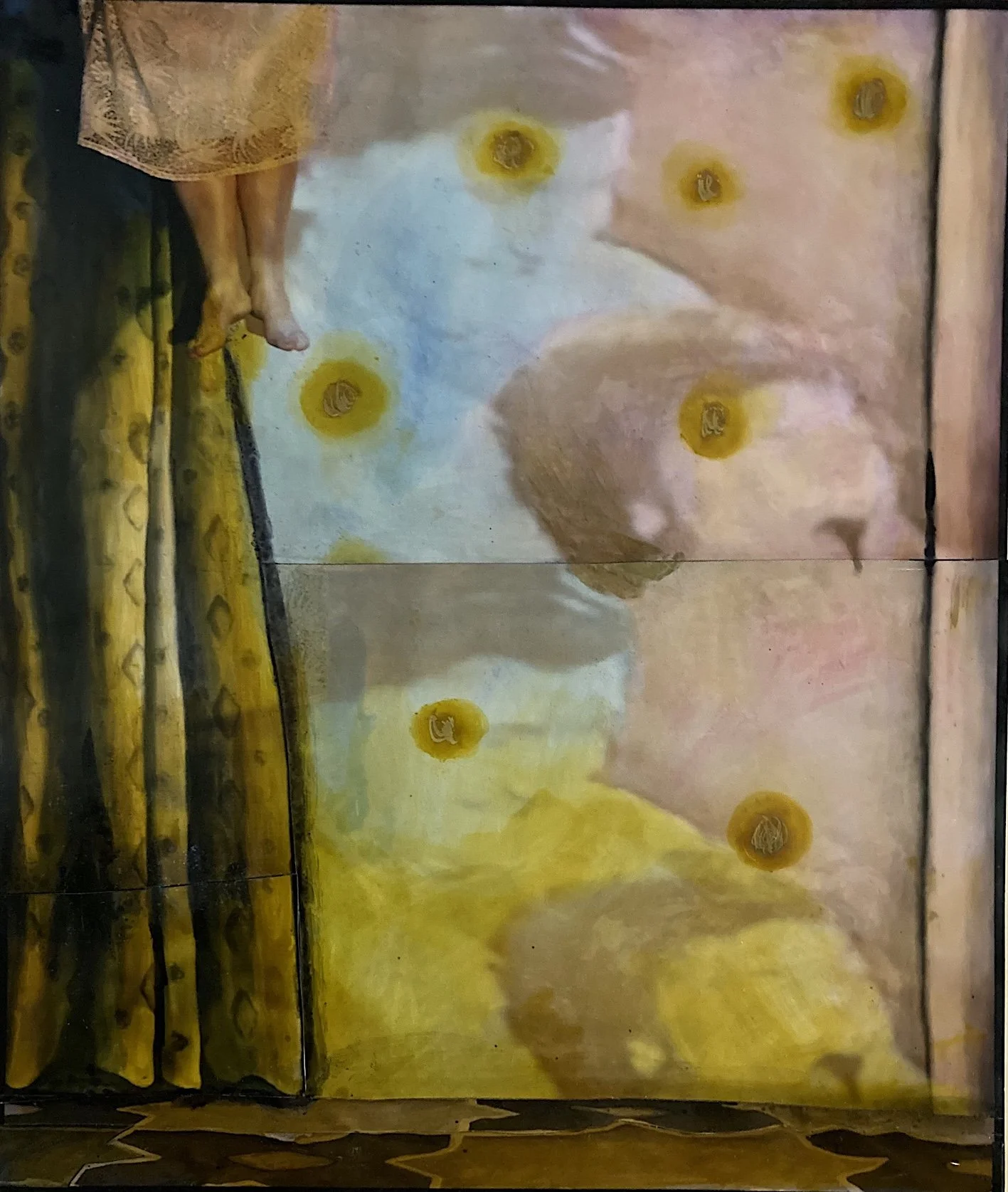 Limbo, 1998, ink on cibachrome, 60x50cm