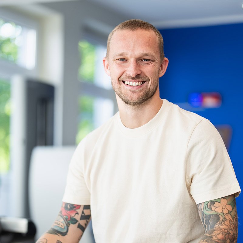 Fabian Inhaber und Physiotherapeut