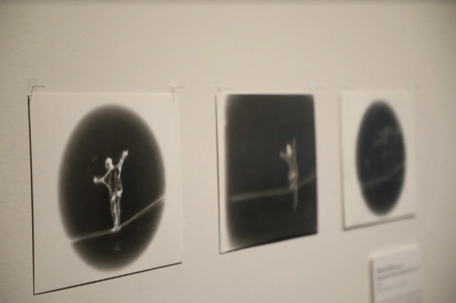 Chelsea Carkeet, Requiem for Archives (the line) Series I, II and III, 2023, Silver Gelatin print, 20.32cm x 25.4cm. photo by Christopher Bentley. 