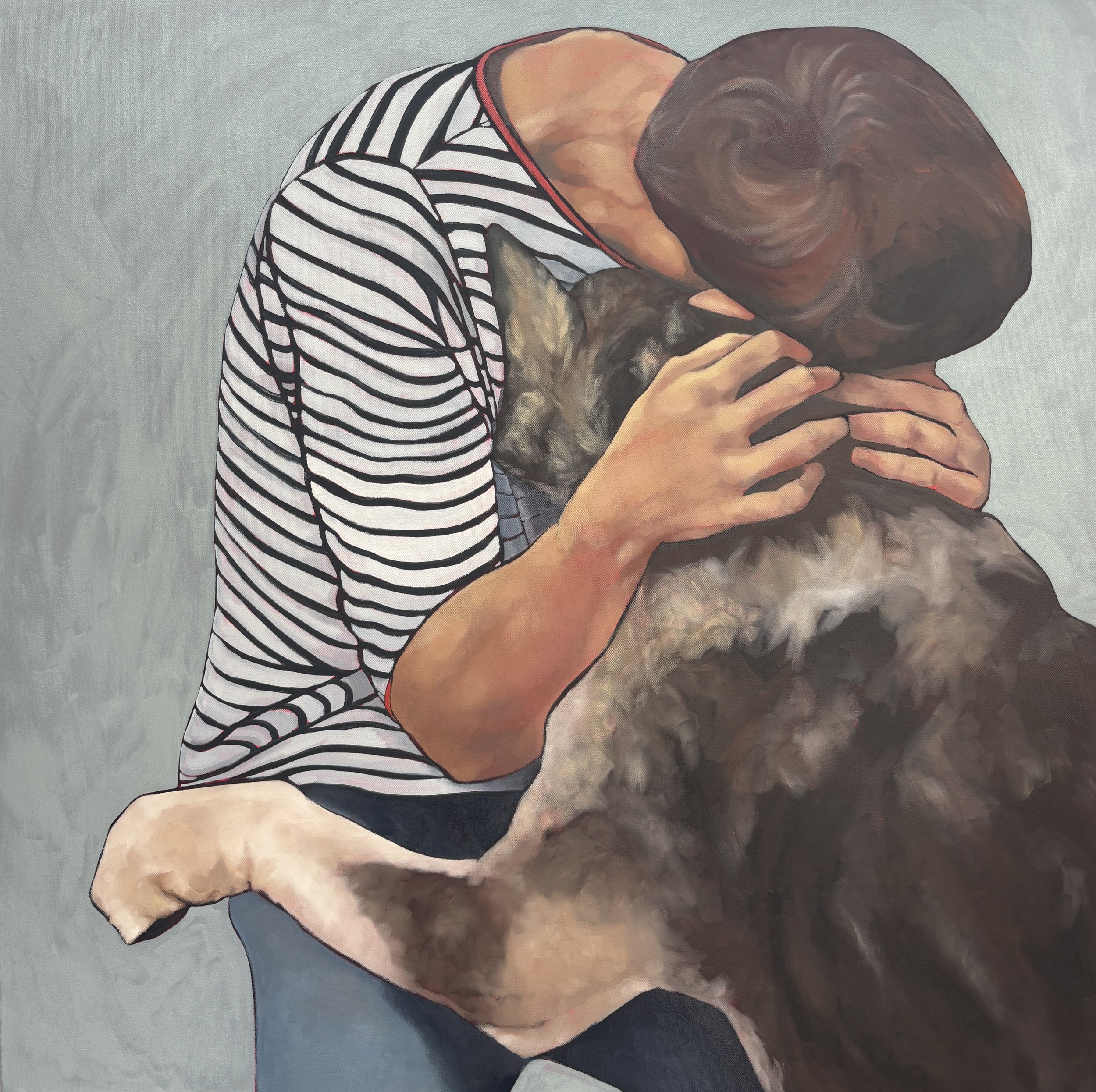 Untitled 100x100cm £2950