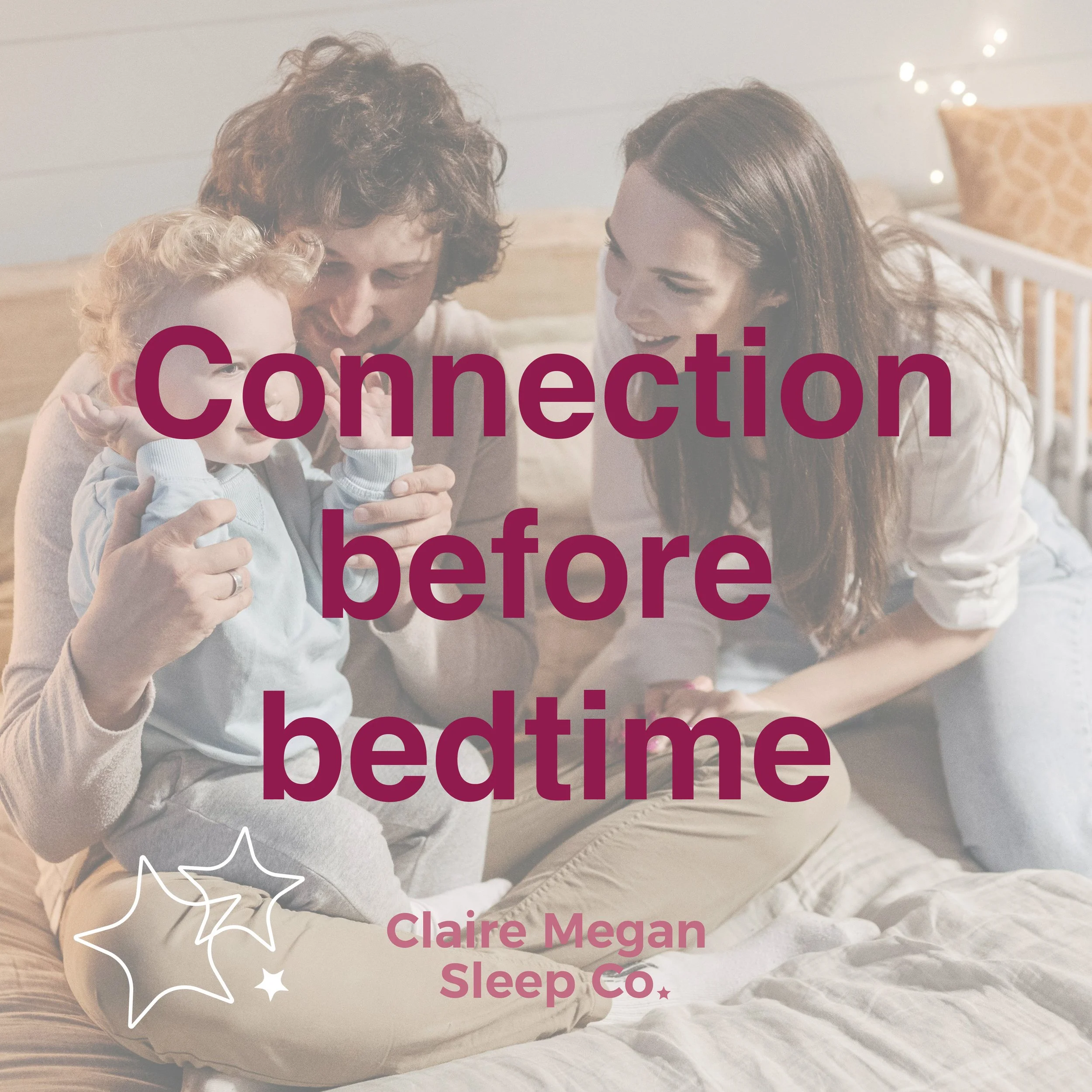 Why connection before bed can support sleep