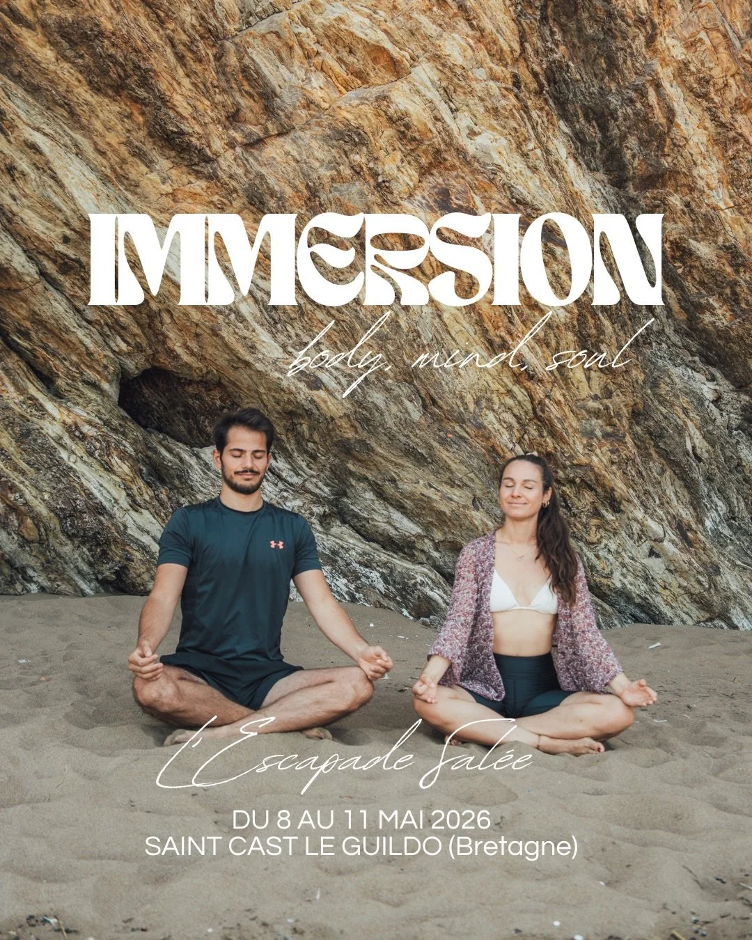 🐚🌊&nbsp;NOUVELLE IMMERSION 🌊🐚

&Eacute;dition printemps |

💙&nbsp;3 jours pour aller s&rsquo;&eacute;vader entre terre &amp; mer au c&oelig;ur de la c&ocirc;te d&rsquo;Emeraude, dans une villa vue sur l&rsquo;oc&eacute;an. 

🧘&zwj;♀️&nbsp;Je t&