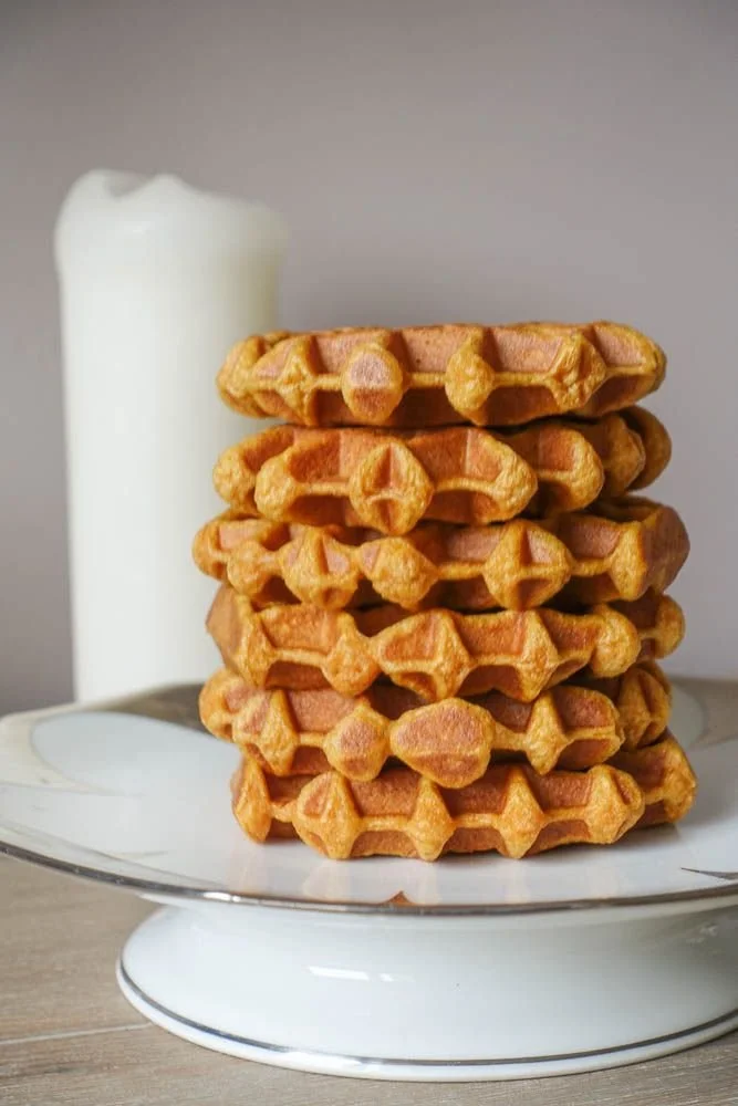 Mini-Gauffres à la Patate Douce