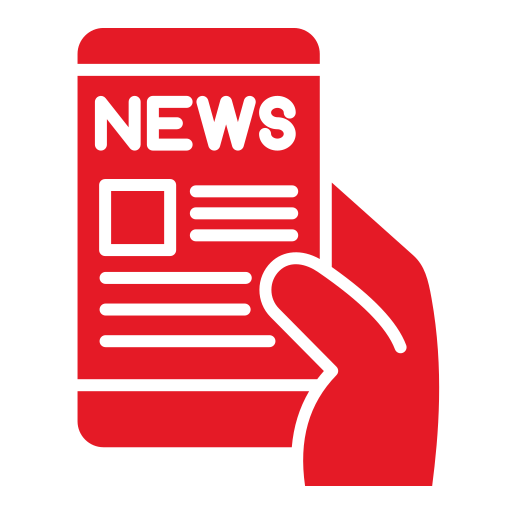 Mobile News Icon