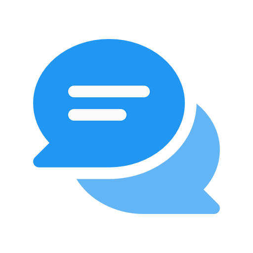 Blue Chat Icon