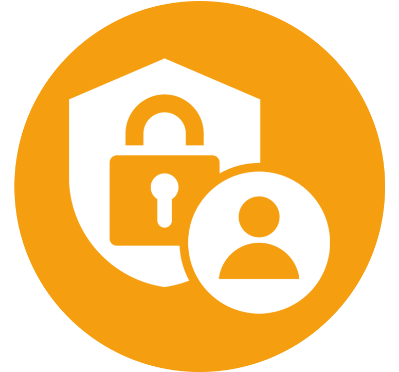 Orange Secure Access Icon