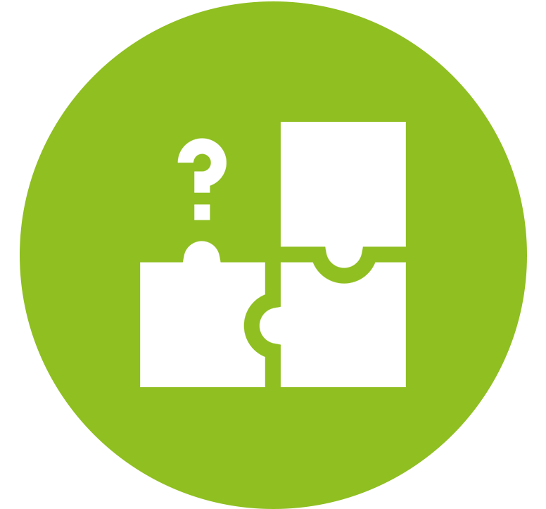 Green Puzzle Piece Icon