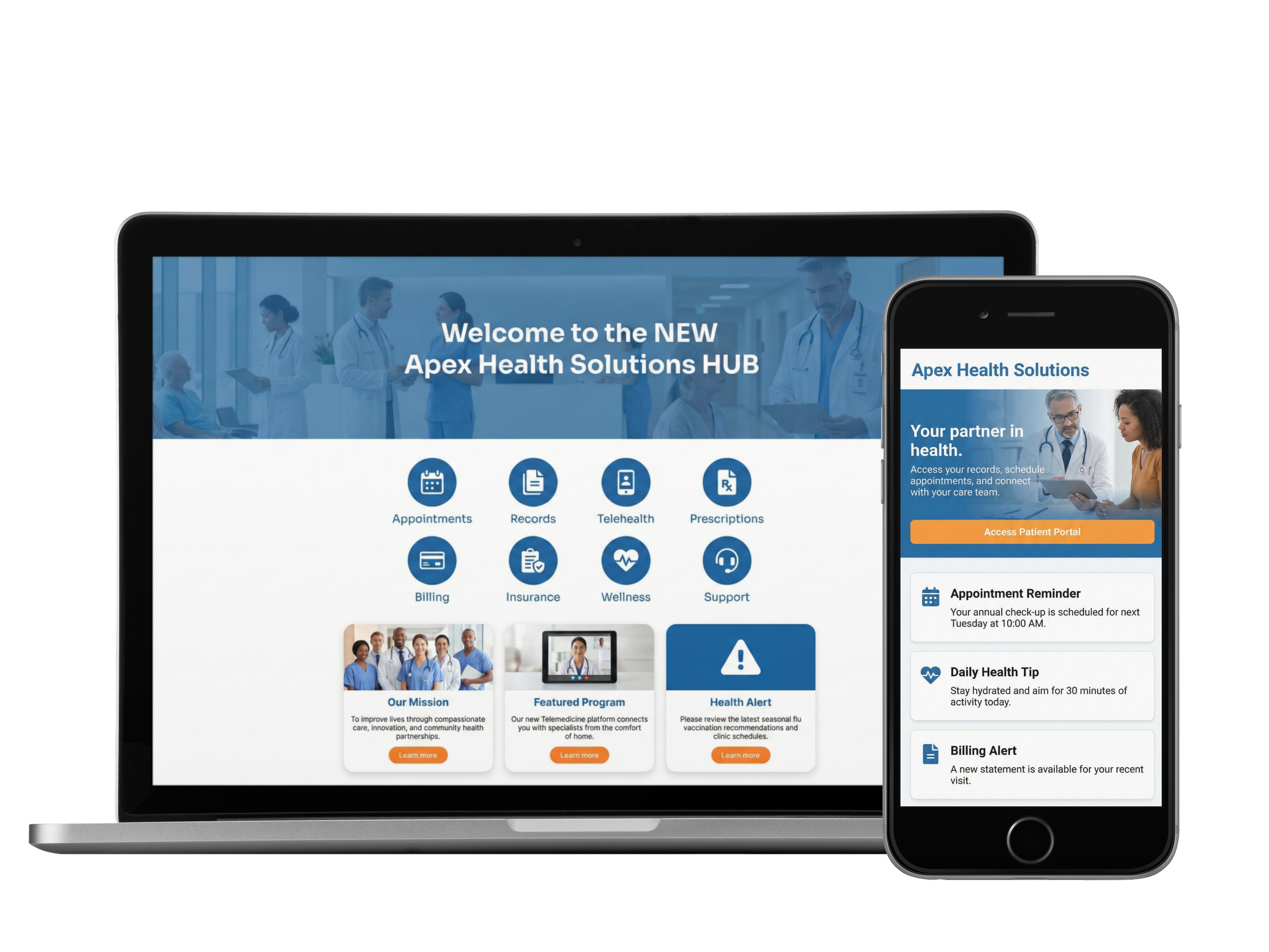 Steegle.One intranet solution for Healthcare platforms built for web and mobile