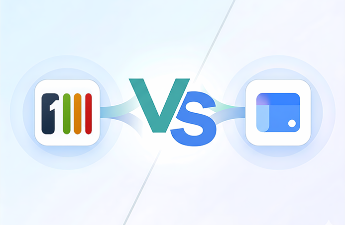 A comparison graphic displaying Steegle.One vs Google Sites intranet logos.