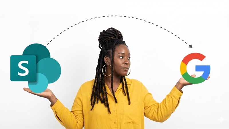 Migrating from Microsoft SharePoint to Google Workspace environment