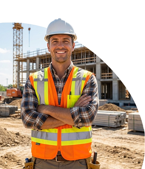 Construction worker driving innovation on the jobsite and across project teams