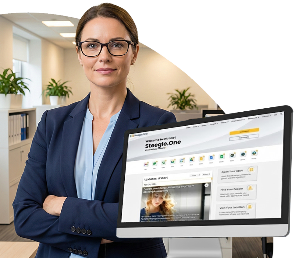 Steegle.One digital workplace hub for HR Teams