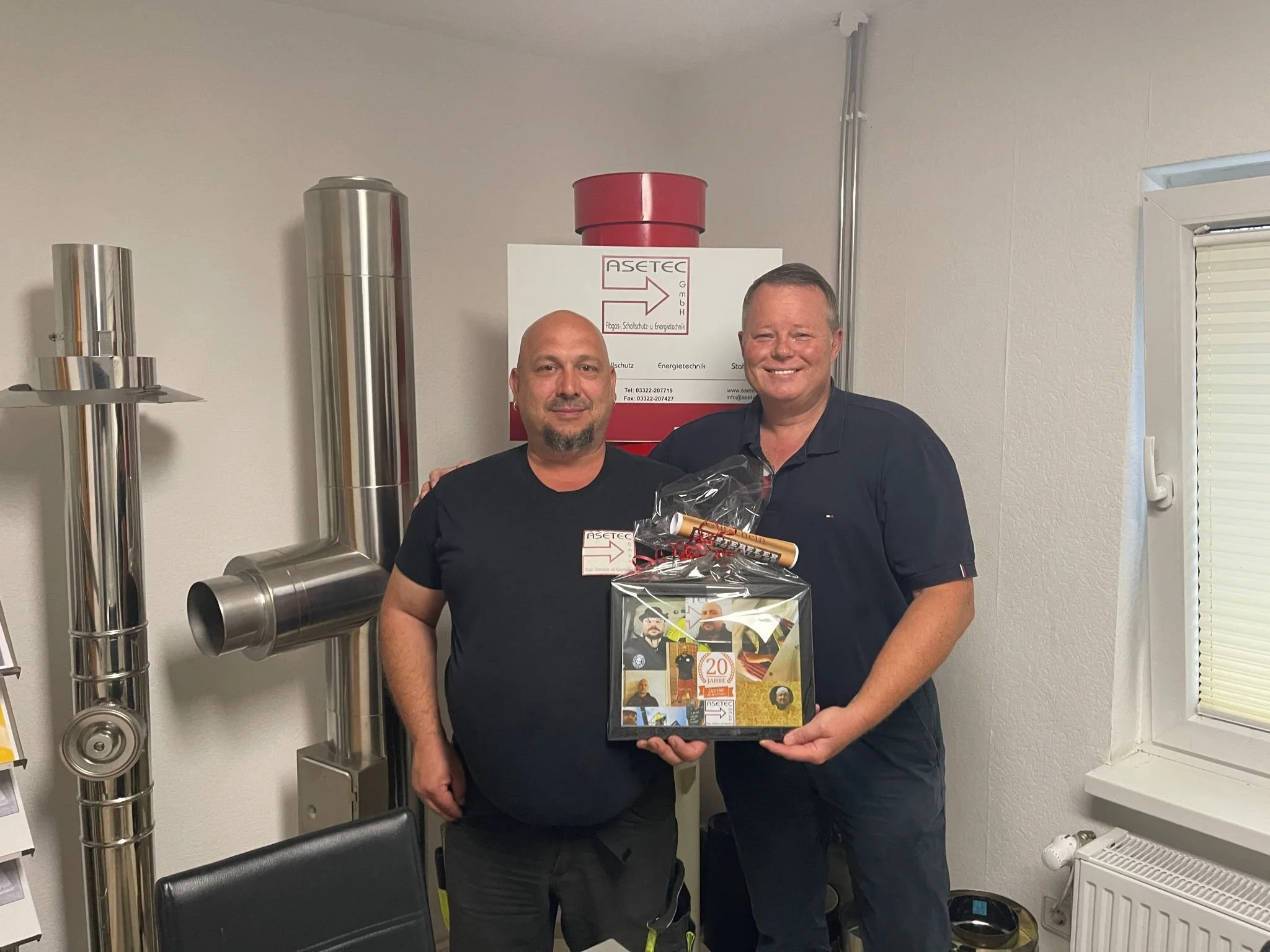 Peter Schubert feiert sein 20 jähriges Jubiläum