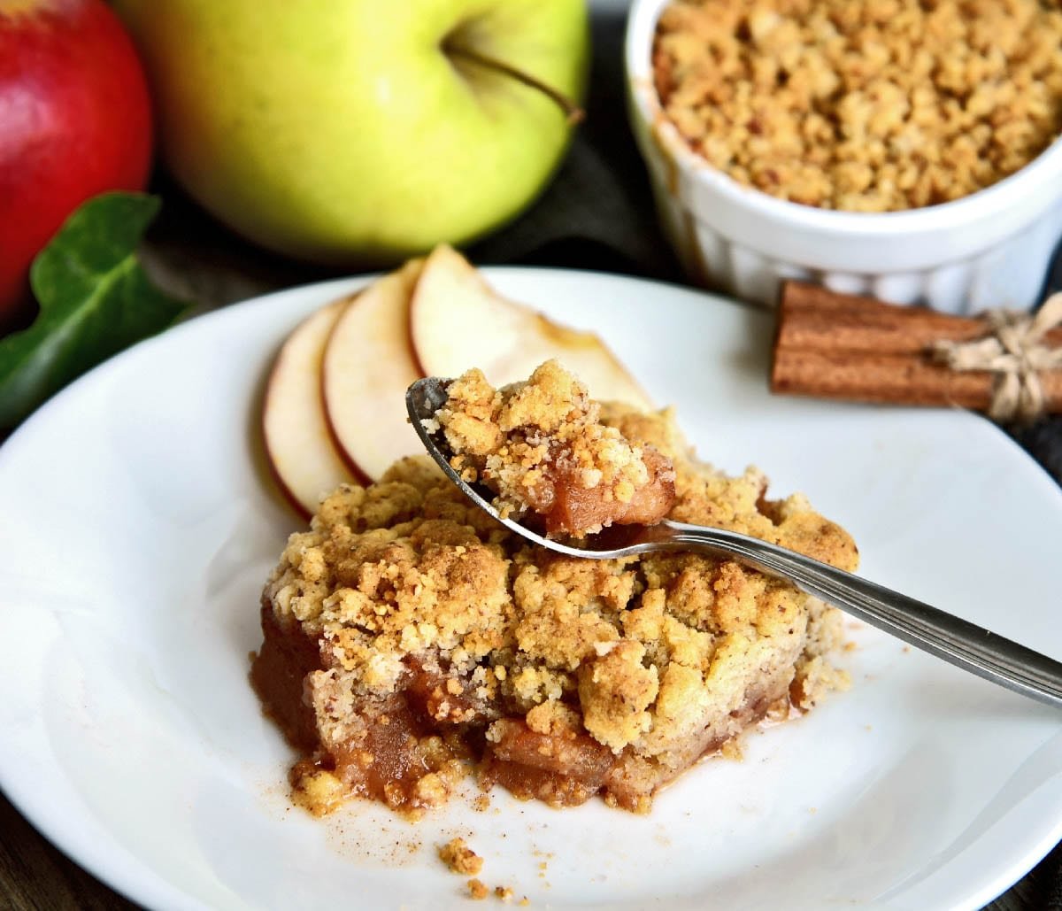 Apple crumble