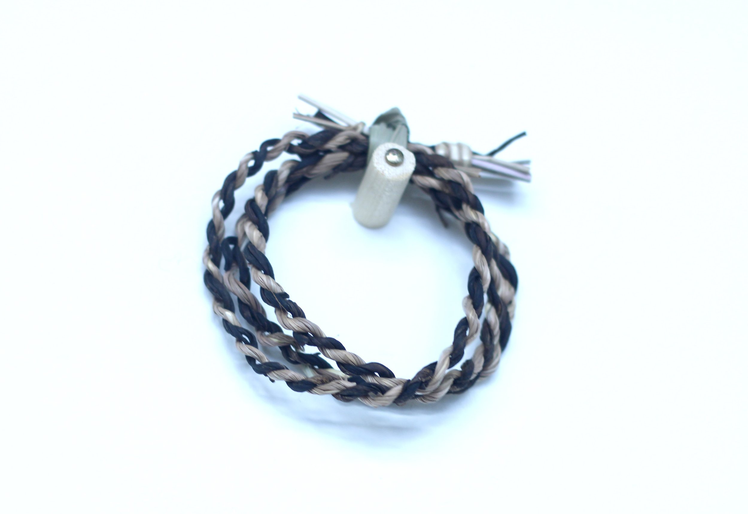 Pampas grass & banana skin cordage - Rachel Attfield 2024