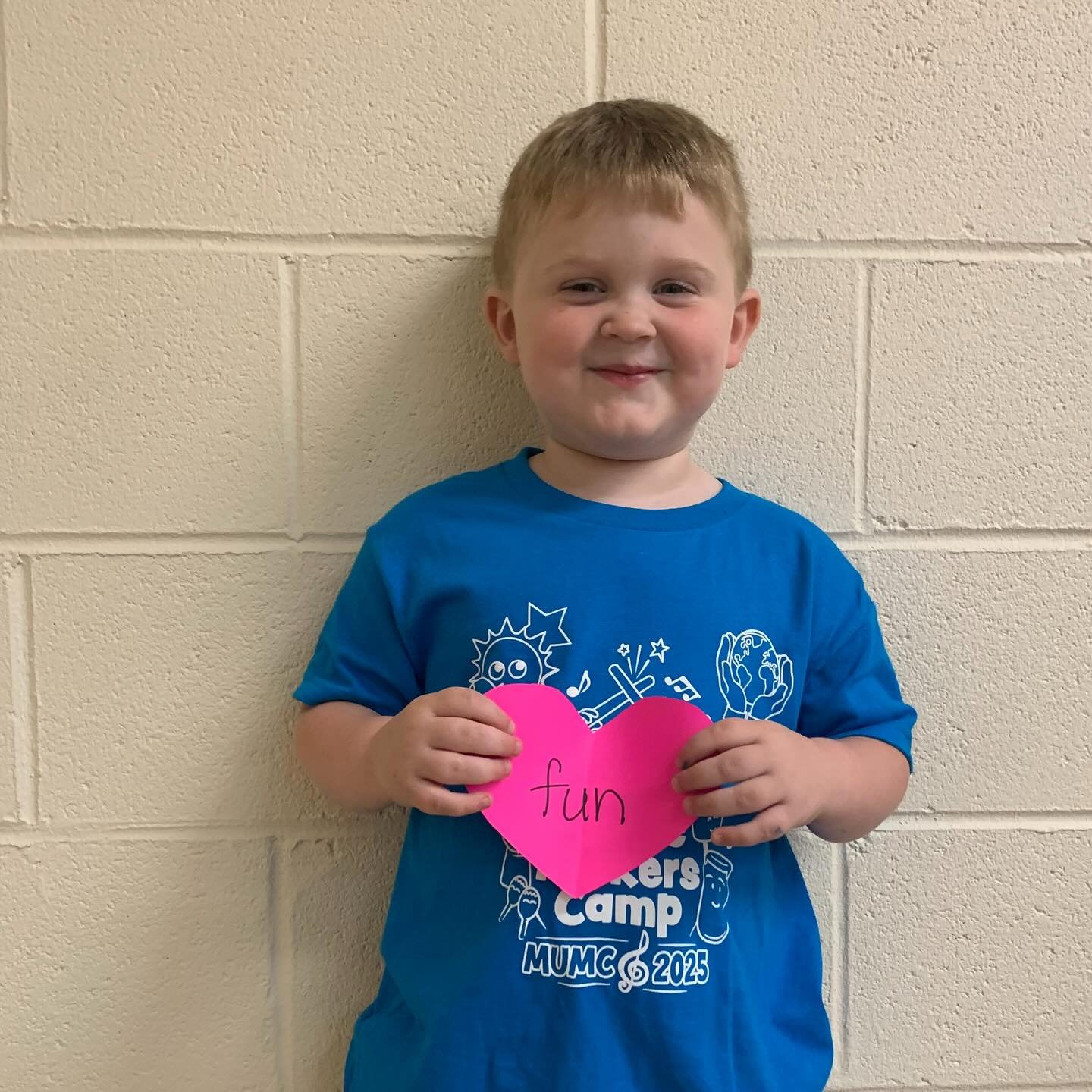 Our last Bible study of the week reminded the children that they are made in the image of God. They picked words that described themselves – remembering that they are special!