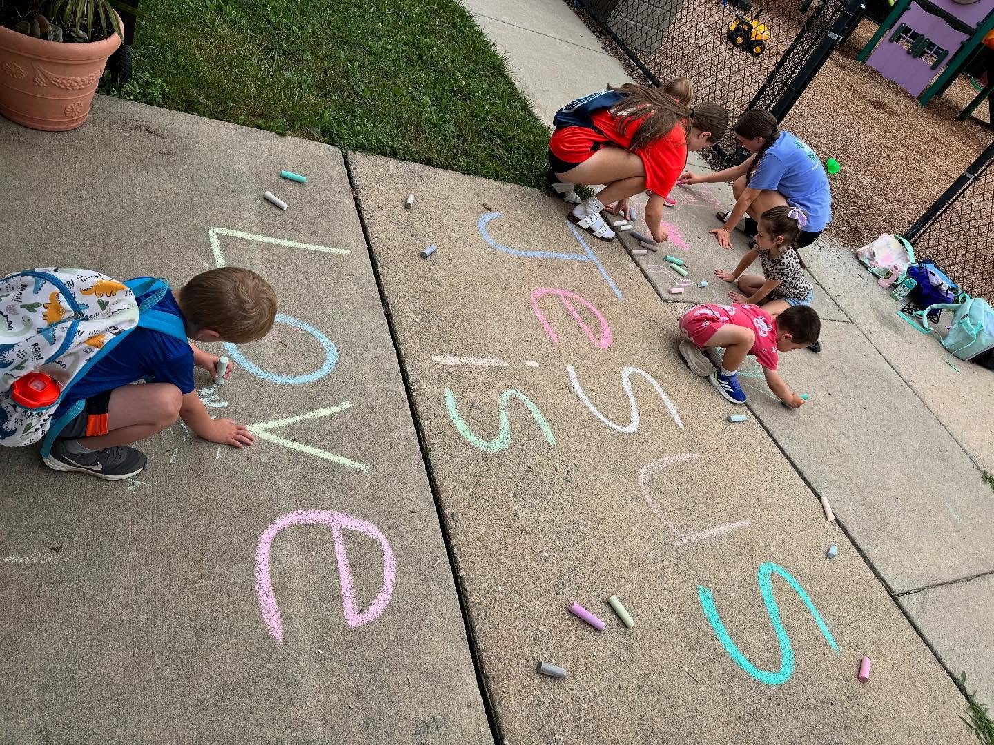 What fun at Vacation Bible School!!