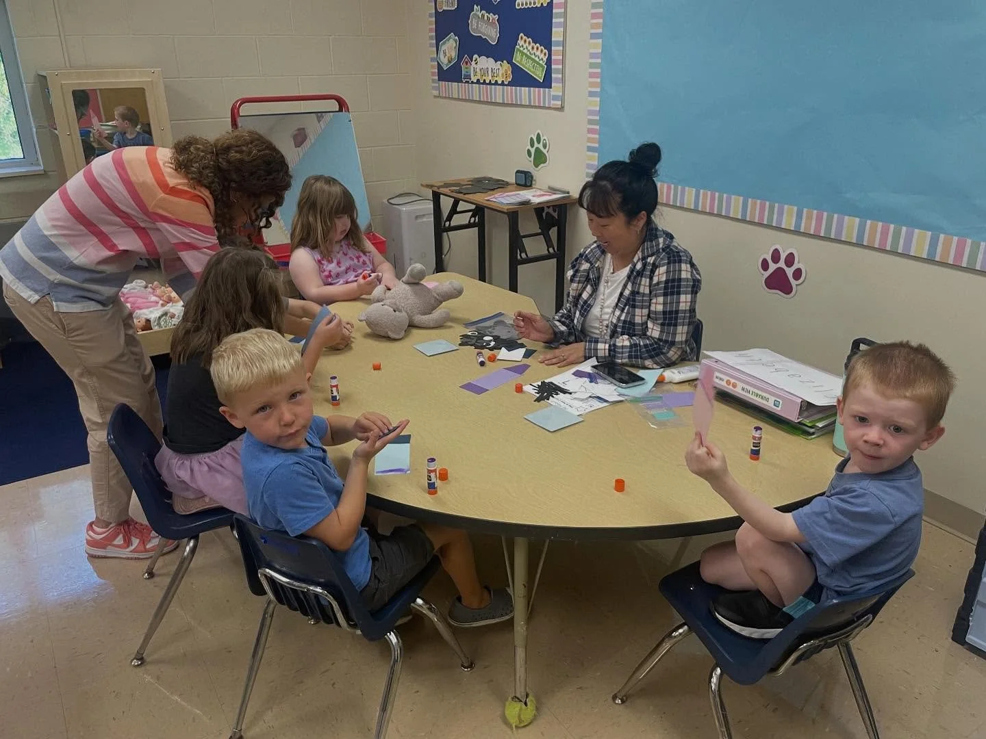 We are having such a wonderful day at preschool!
Our little learners are busy exploring, creating, and growing together. From building friendships to discovering new skills, every moment is filled with curiosity and joy.
Here’s to learning,