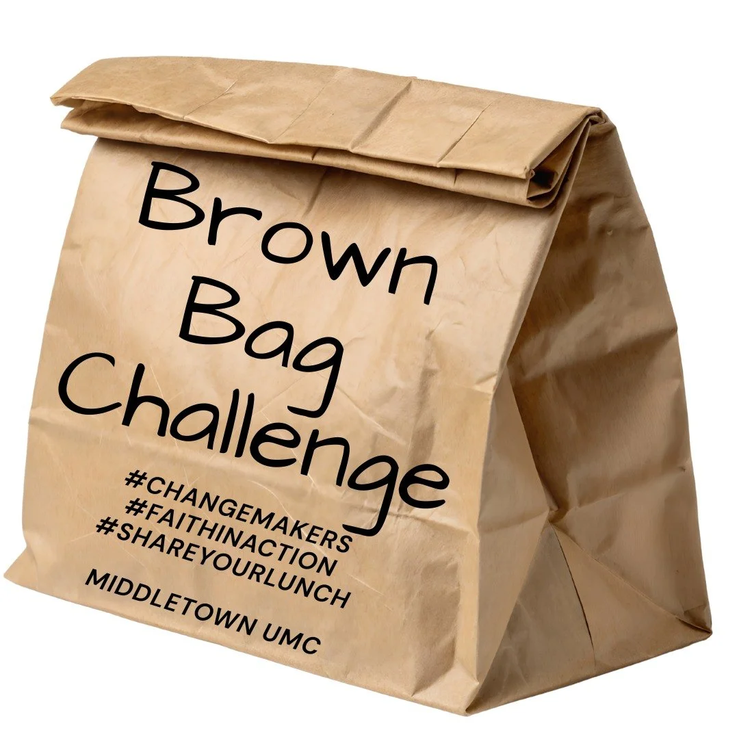 π» What’s in Your Bag, Changemaker? π»
As we get ready for Sunday, October 12th, we’re still collecting brown lunch bags filled with things we’re ready to share — reminders that when we give what we have, God does incredible