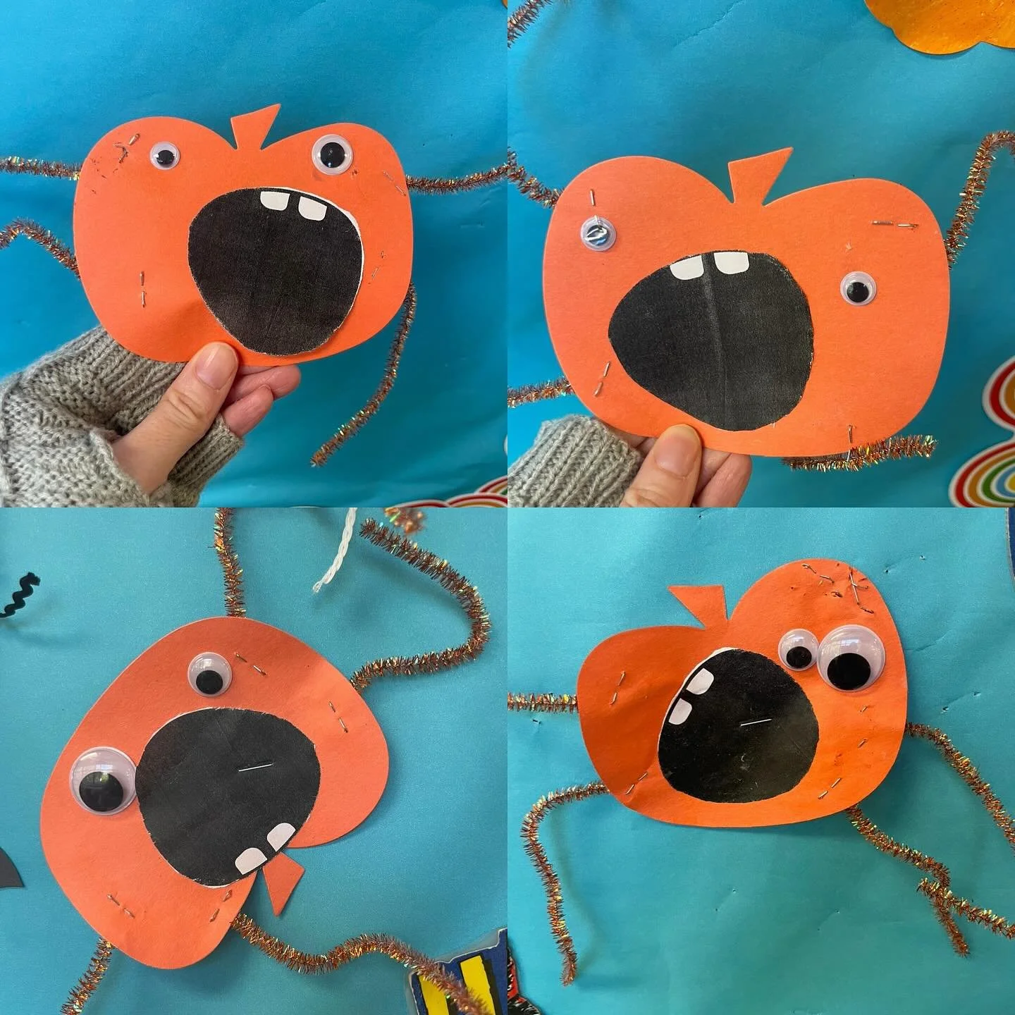 ๐ Preschool Pumpkin Fun! ๐
Our preschoolers have been busy creating these silly, spooky, and oh-so-expressive pumpkins — each one full of personality! ๐งก
While they were laughing and crafting, our little artists were also learning:
โจ Fine m