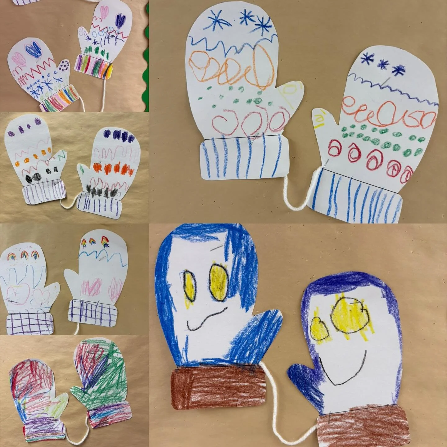 Cold weather outside ❄️
Warm creativity inside 🧤
Our four-year-olds in Mrs. Hesse&rsquo;s class designed these adorable mittens!