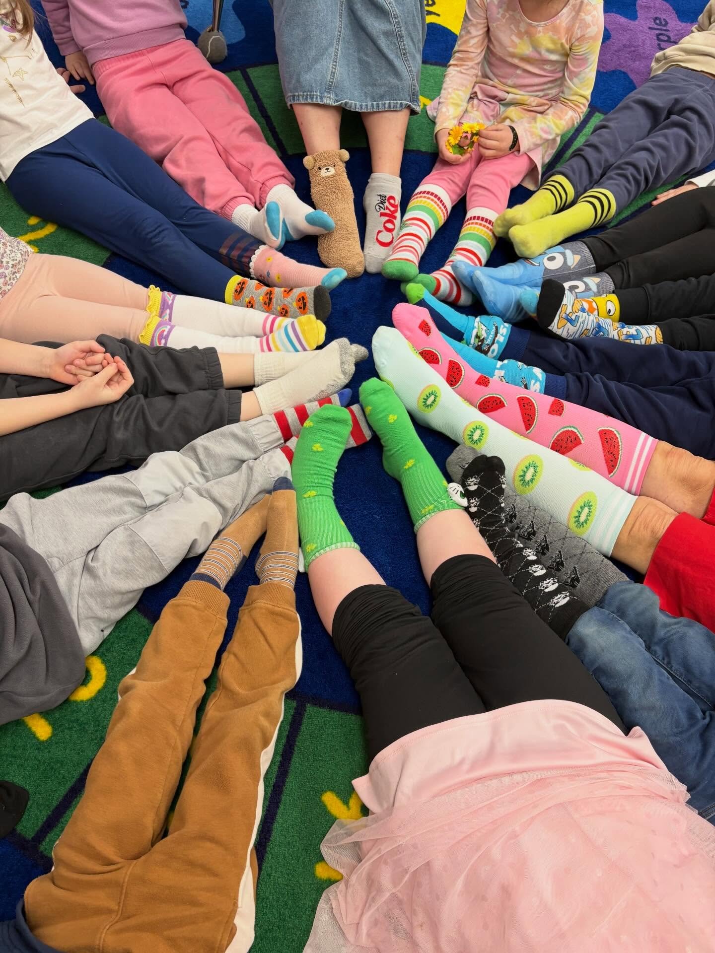 🧦📚 Silly Sock Day in Mrs. Hong&rsquo;s Class! 📚🧦

Mrs. Hong&rsquo;s class stepped into Read Across America Week in the silliest way possible &mdash; with the most creative, colorful, mismatched socks you&rsquo;ve ever seen! From stripes and spark