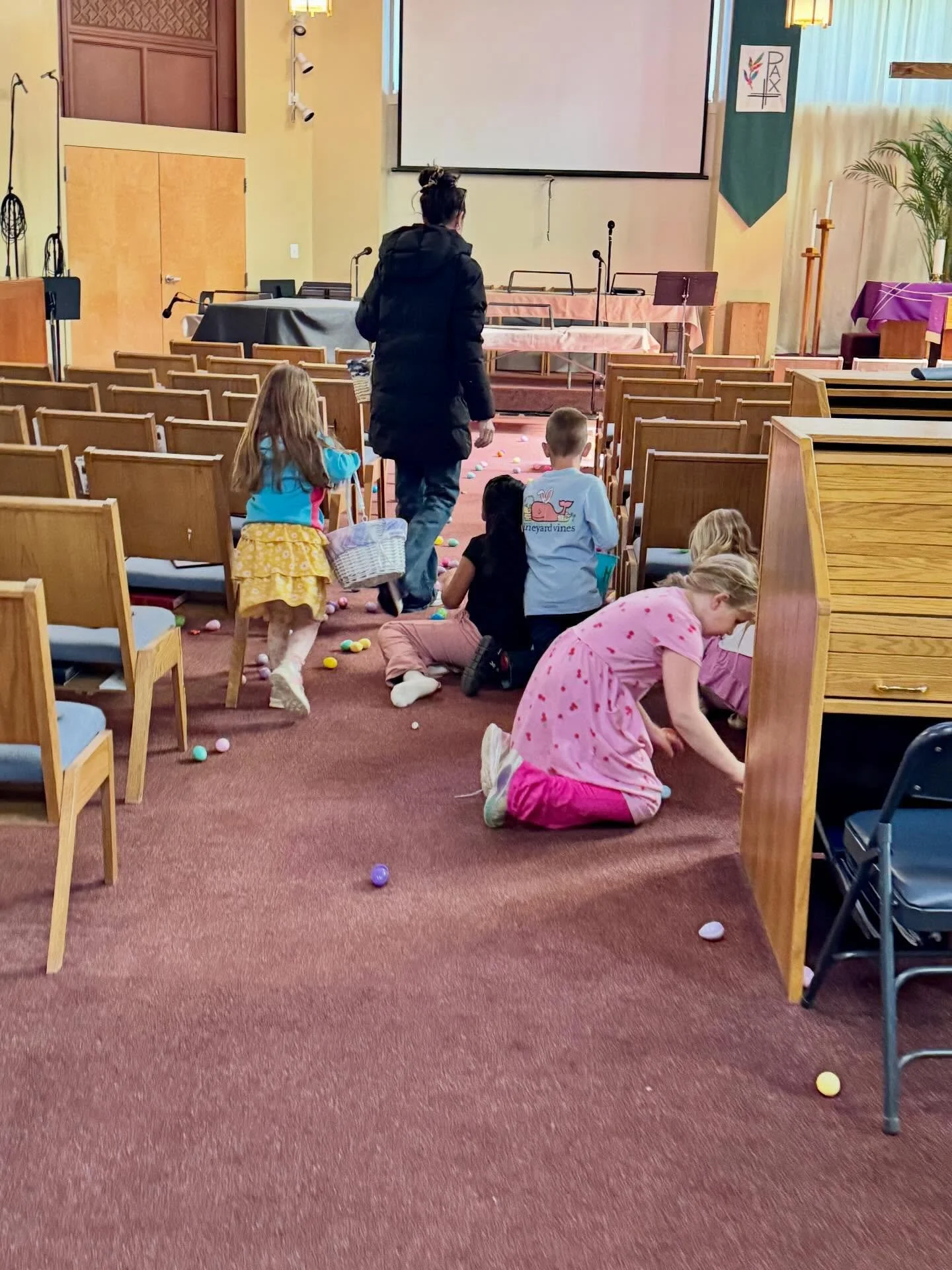 What an incredible day! 🐣✨

Thank you to everyone who helped make our Easter Egg Hunt such a joyful and meaningful celebration&mdash;from the volunteers who stuffed eggs and set up, to those who welcomed families, ran activities, and shared smiles a