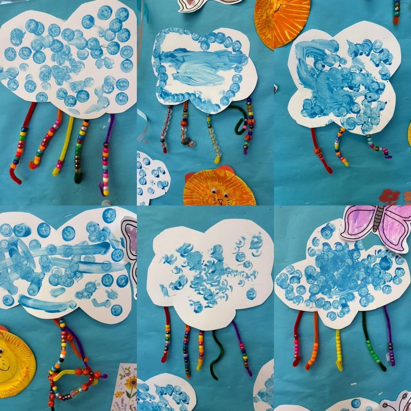 April showers are bringing more than just May flowers in our 3s and 4s! 🌧️🌸

This week, our classrooms are blooming with creativity&mdash;painting, beading, and hands-on art that helps little fingers grow strong and imaginations shine. Every drop o