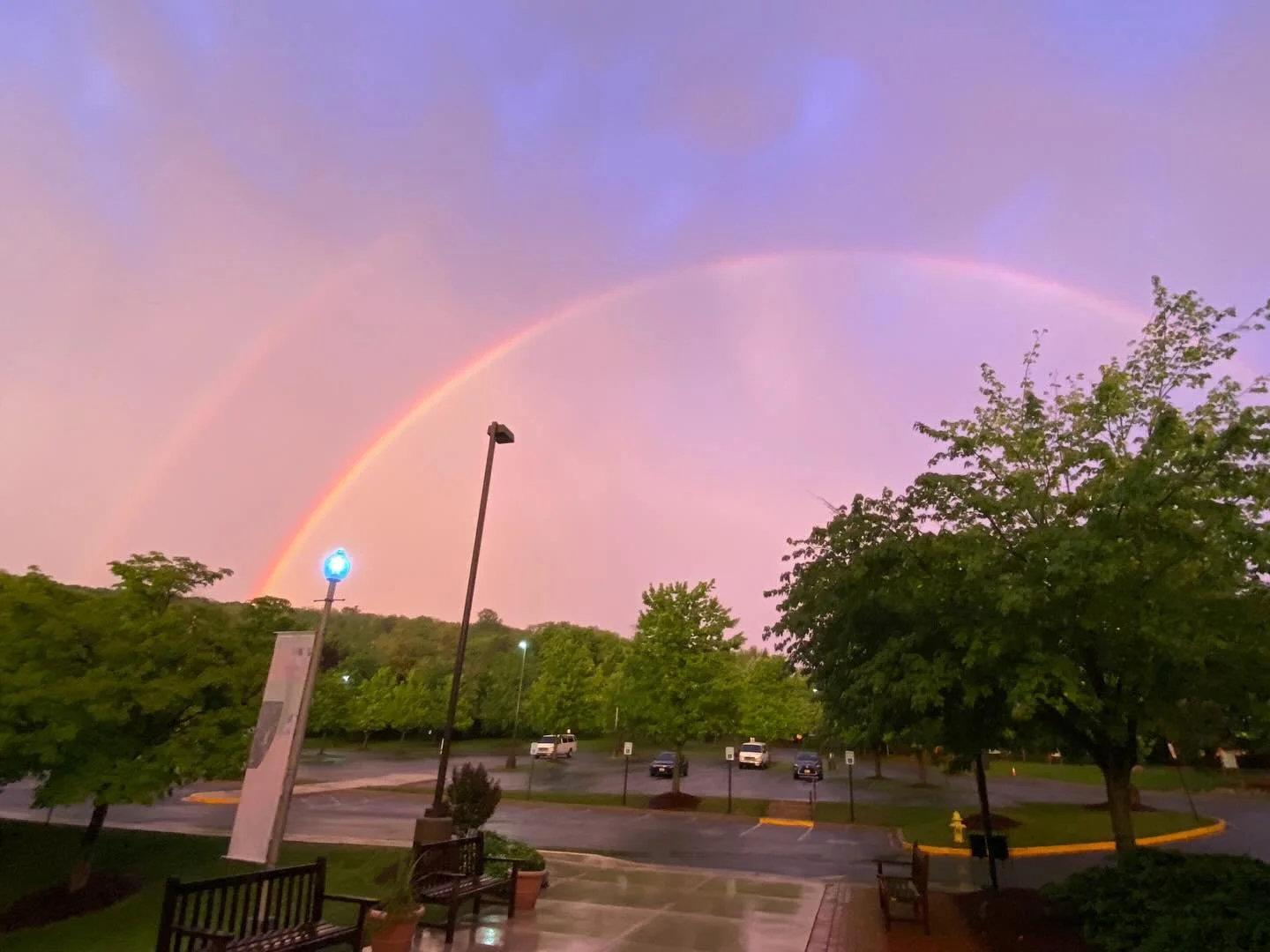 Some of our Steven&rsquo;s Ministers caught this gorgeous rainbow last night. What a wonderful promise of God&rsquo;s love!