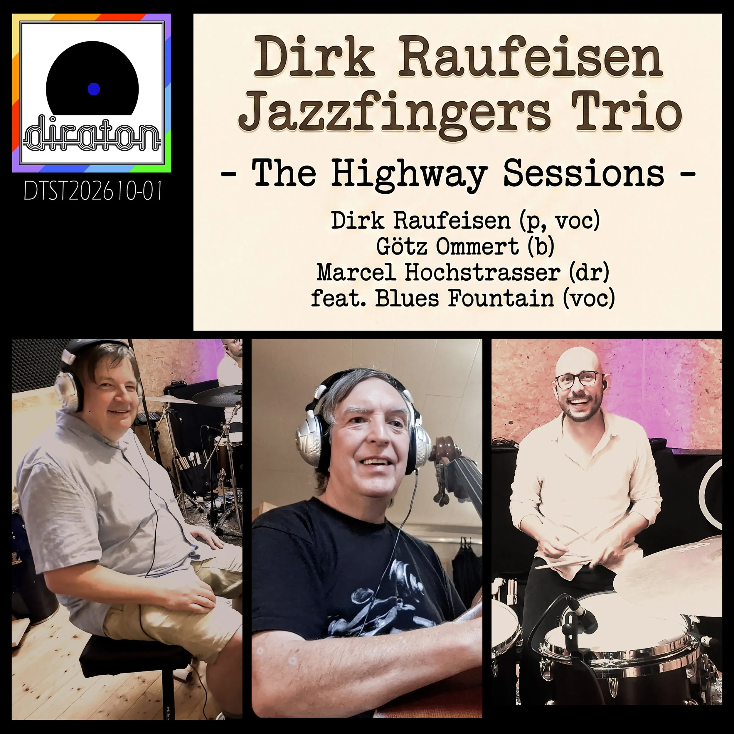 Meilenstein des Classic Jazz und musikalisches Vermächtnis: Das Dirk Raufeisen Jazzfingers Trio veröffentlicht am 19. November das neue Album „The Highway Sessions“