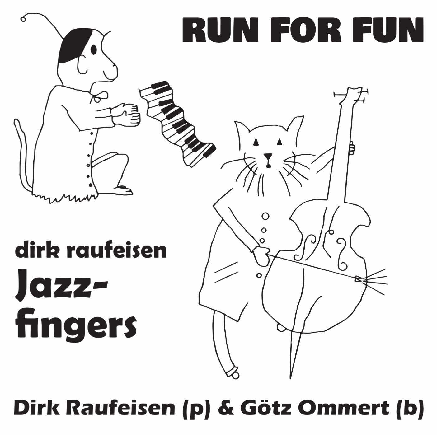 CD Jazzfingers Duo - Run For Fun - 1992