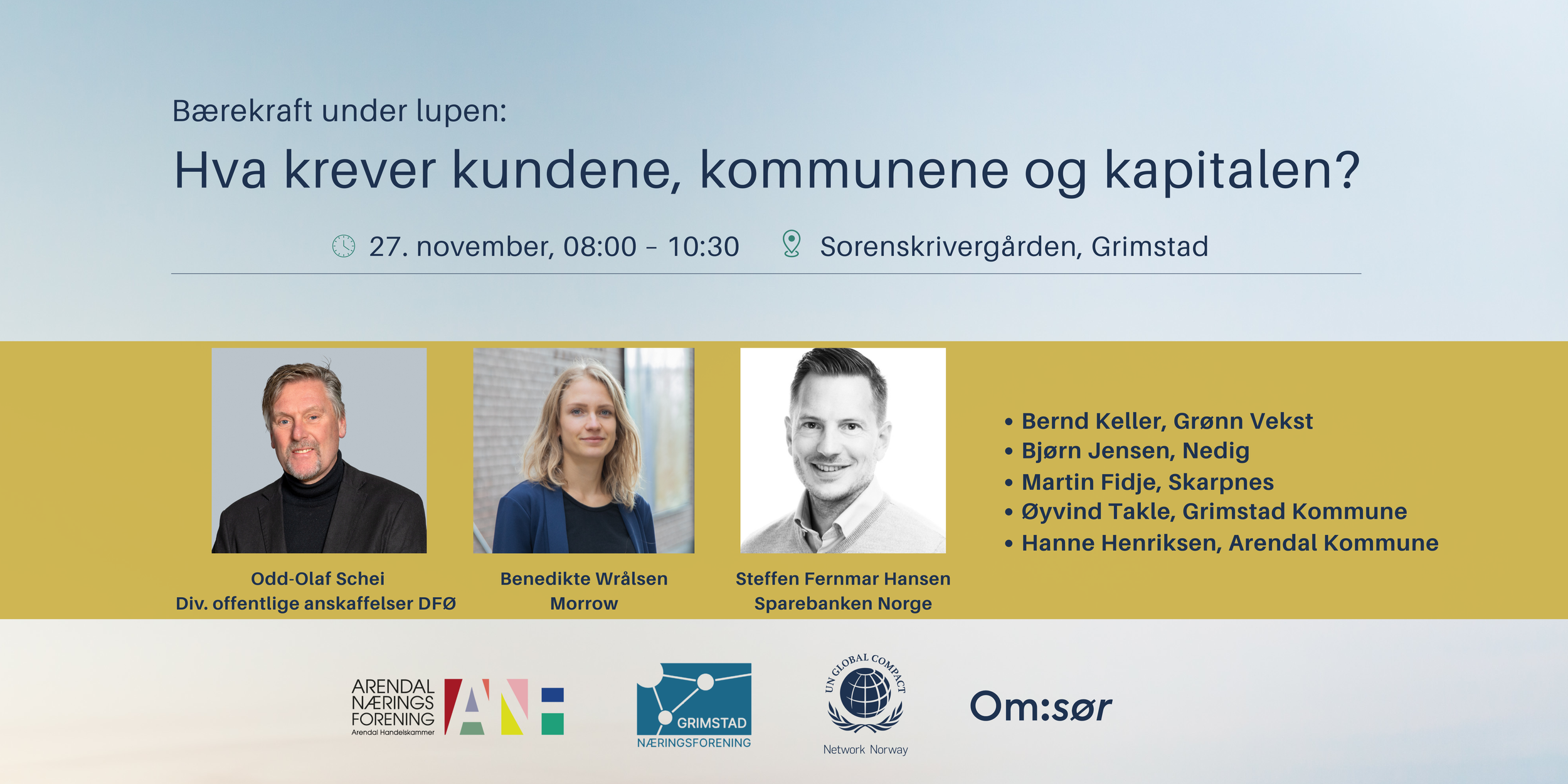 Bærekraft under lupen: Hva krever kundene, kommunene og kapitalen?