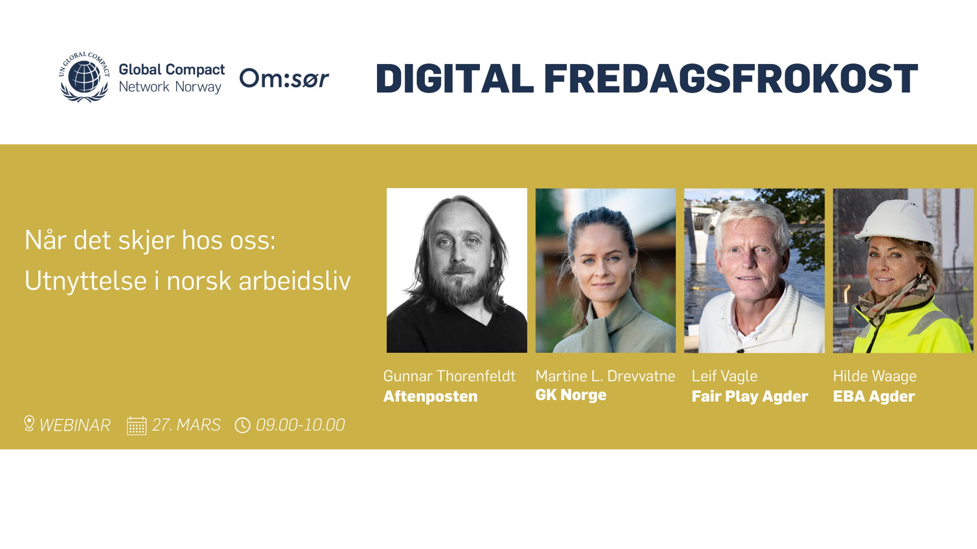 Når det skjer hos oss: Utnyttelse i norsk arbeidsliv