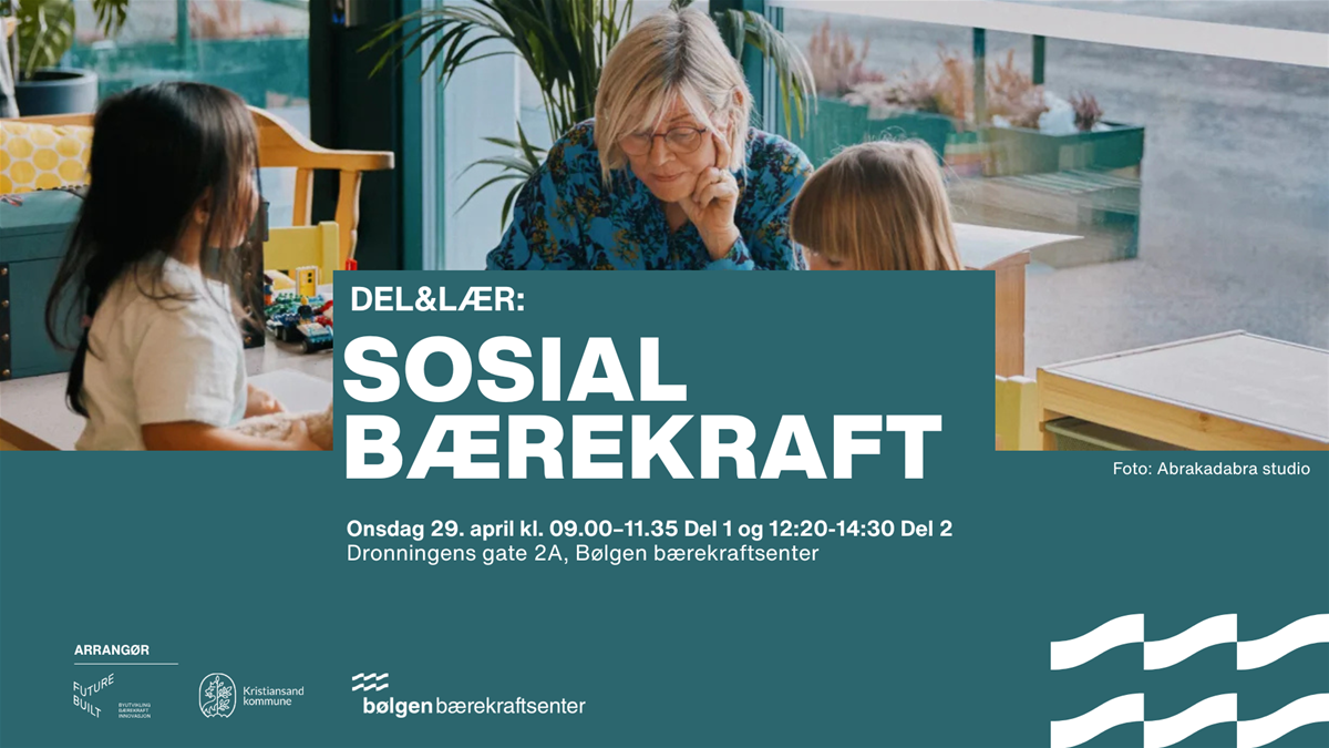 DEL&amp;LÆR: Sosial bærekraft
