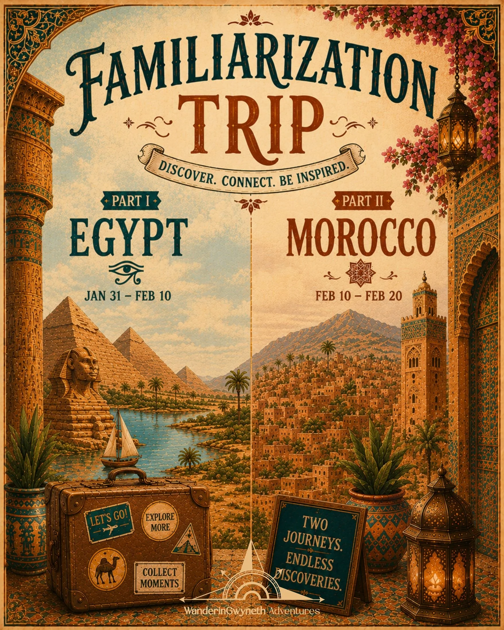 EGYPT & MOROCCO Familiarization Trip (Travel Agents Only)