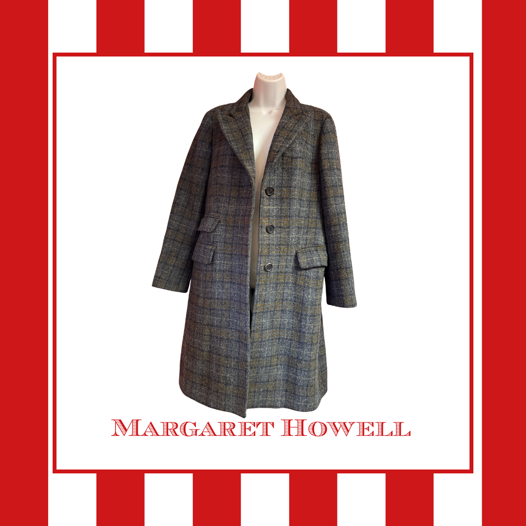 Margaret Howell Plaid Coat