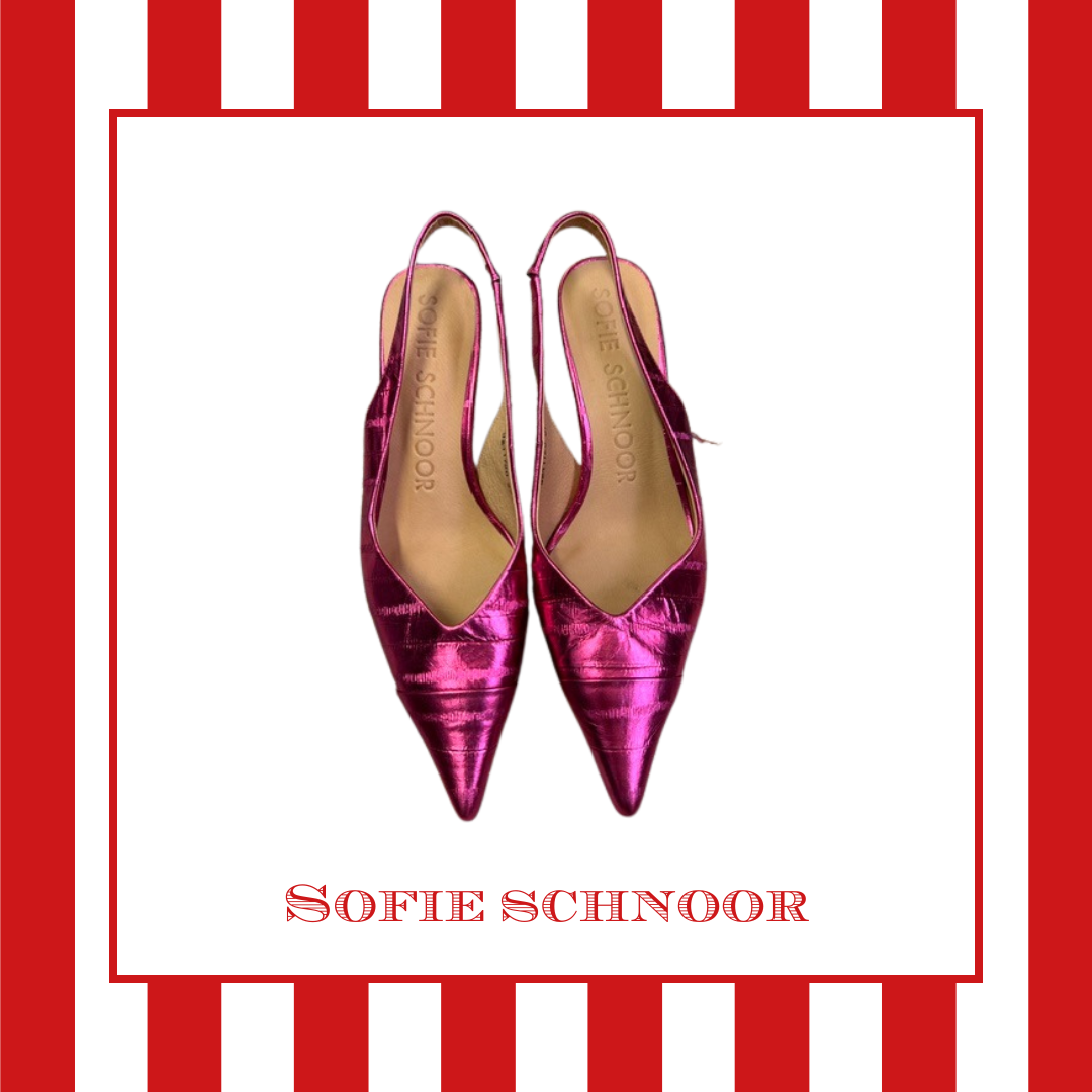 Sofie Schnoor Pink Slingbacks, Size 37