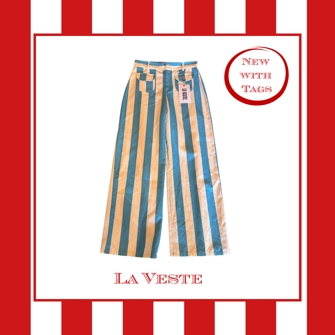La Veste Striped Jeans