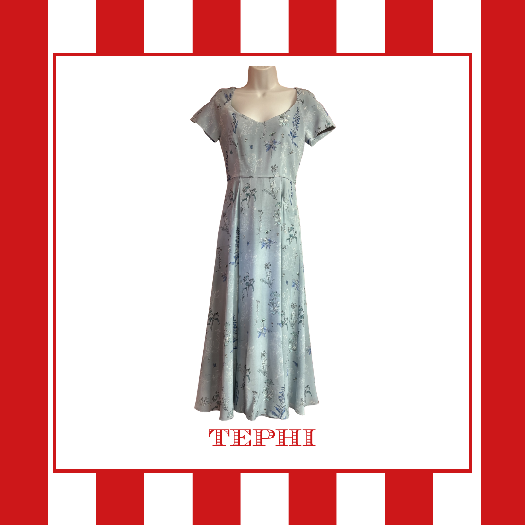 Tephi Blue Dress